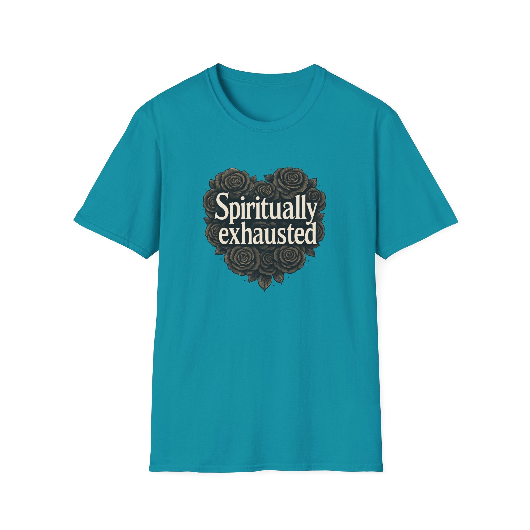 Spiritually Exhausted - Heart - T-Shirt