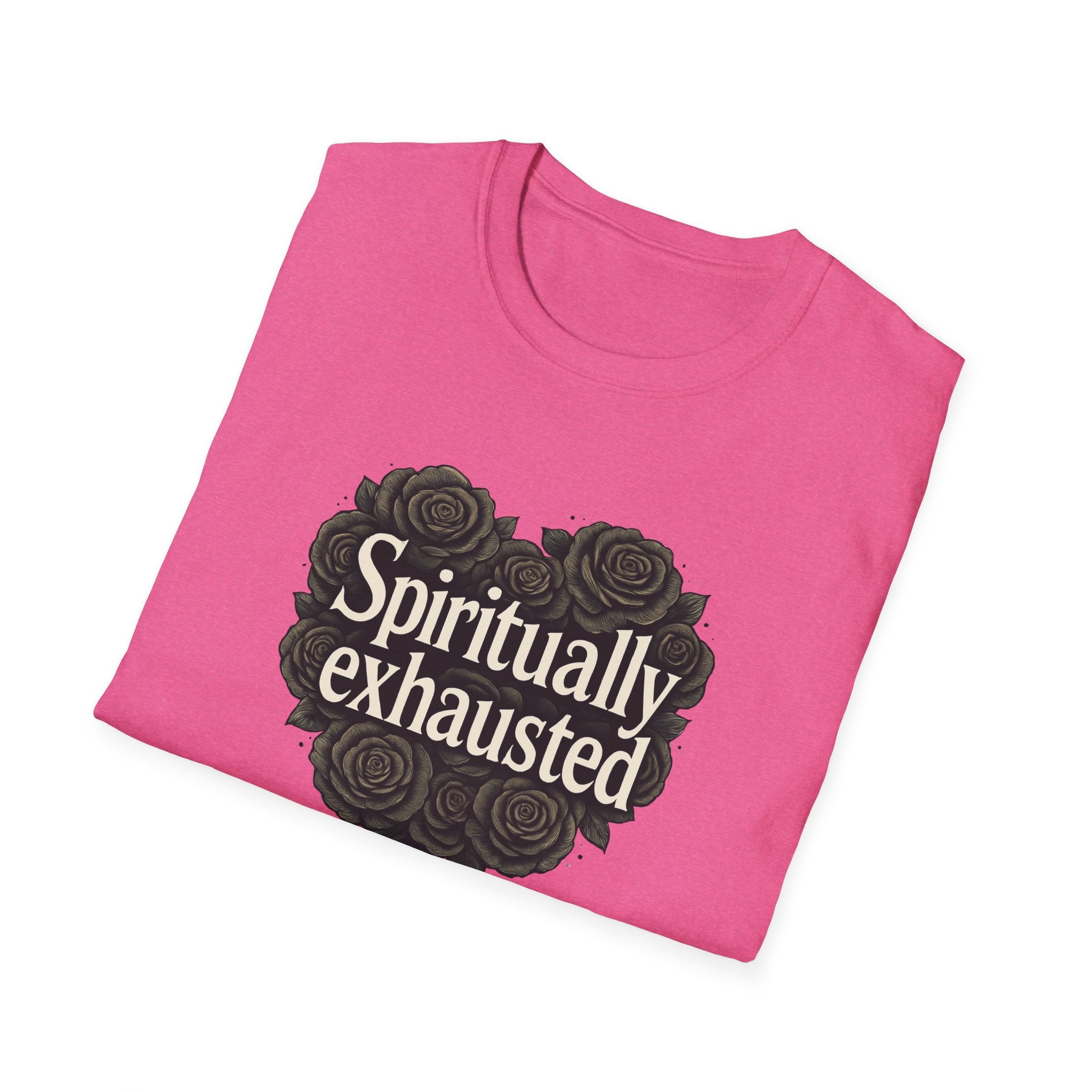 Spiritually Exhausted - Heart - T-Shirt