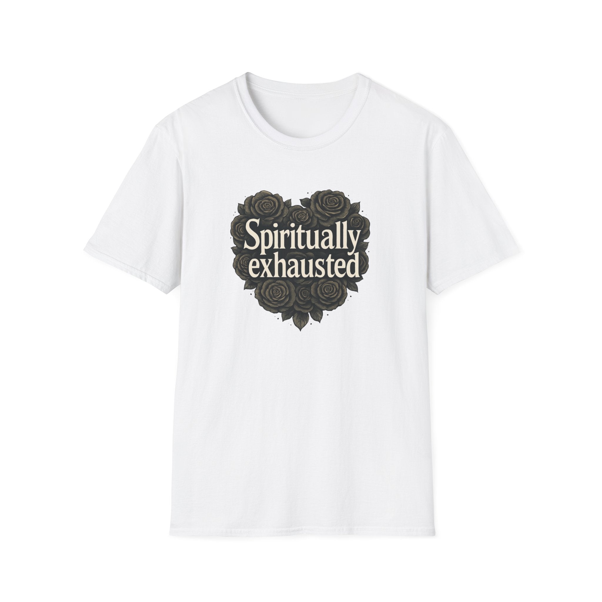 Spiritually Exhausted - Heart - T-Shirt