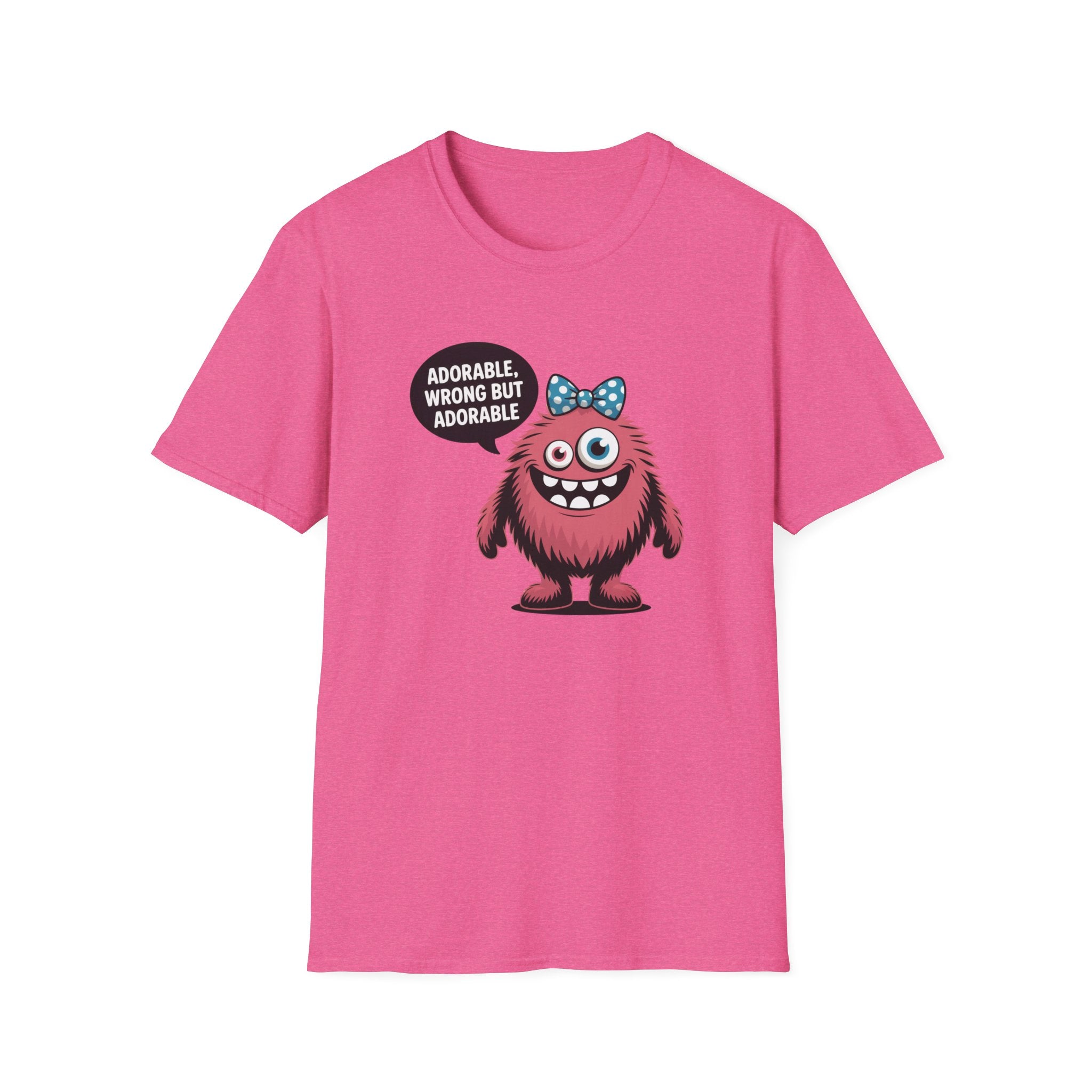 Adorable Wrong But Adorable - Monster - T-Shirt
