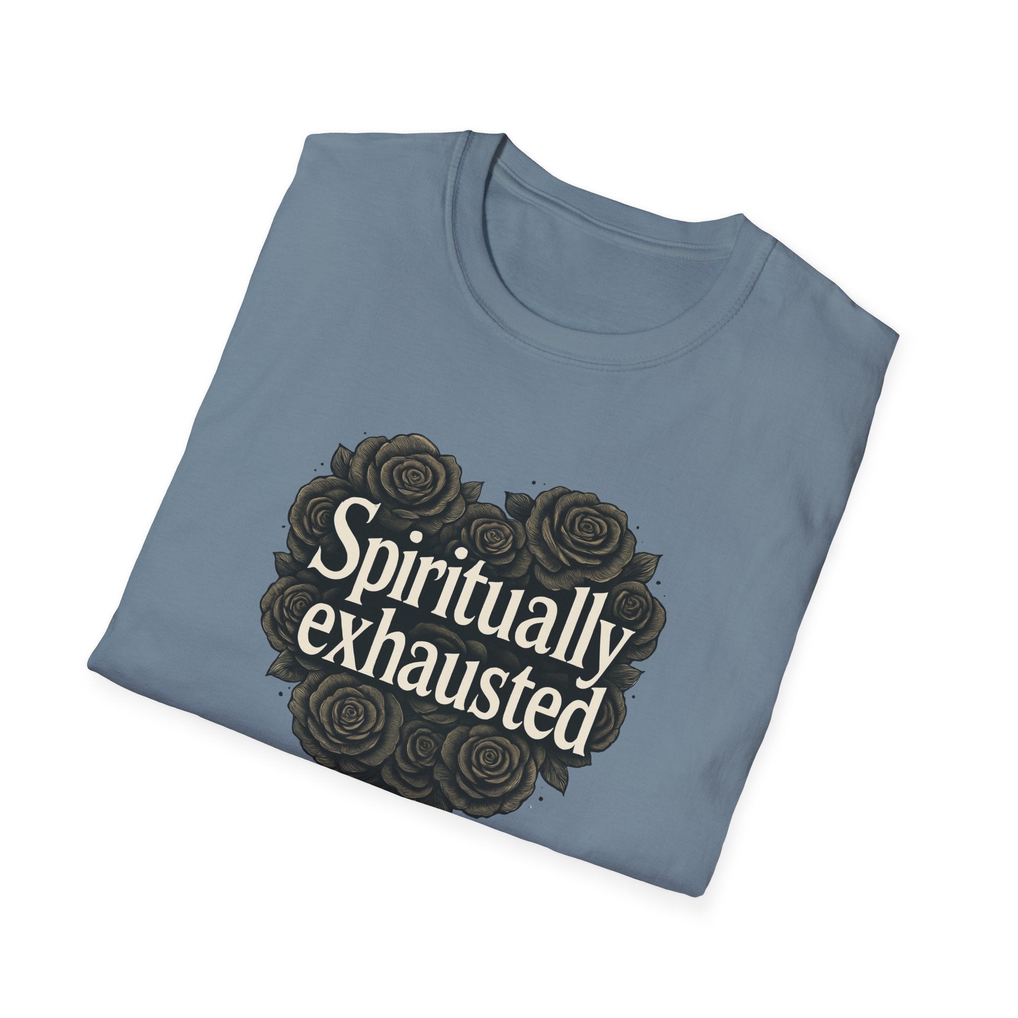 Spiritually Exhausted - Heart - T-Shirt