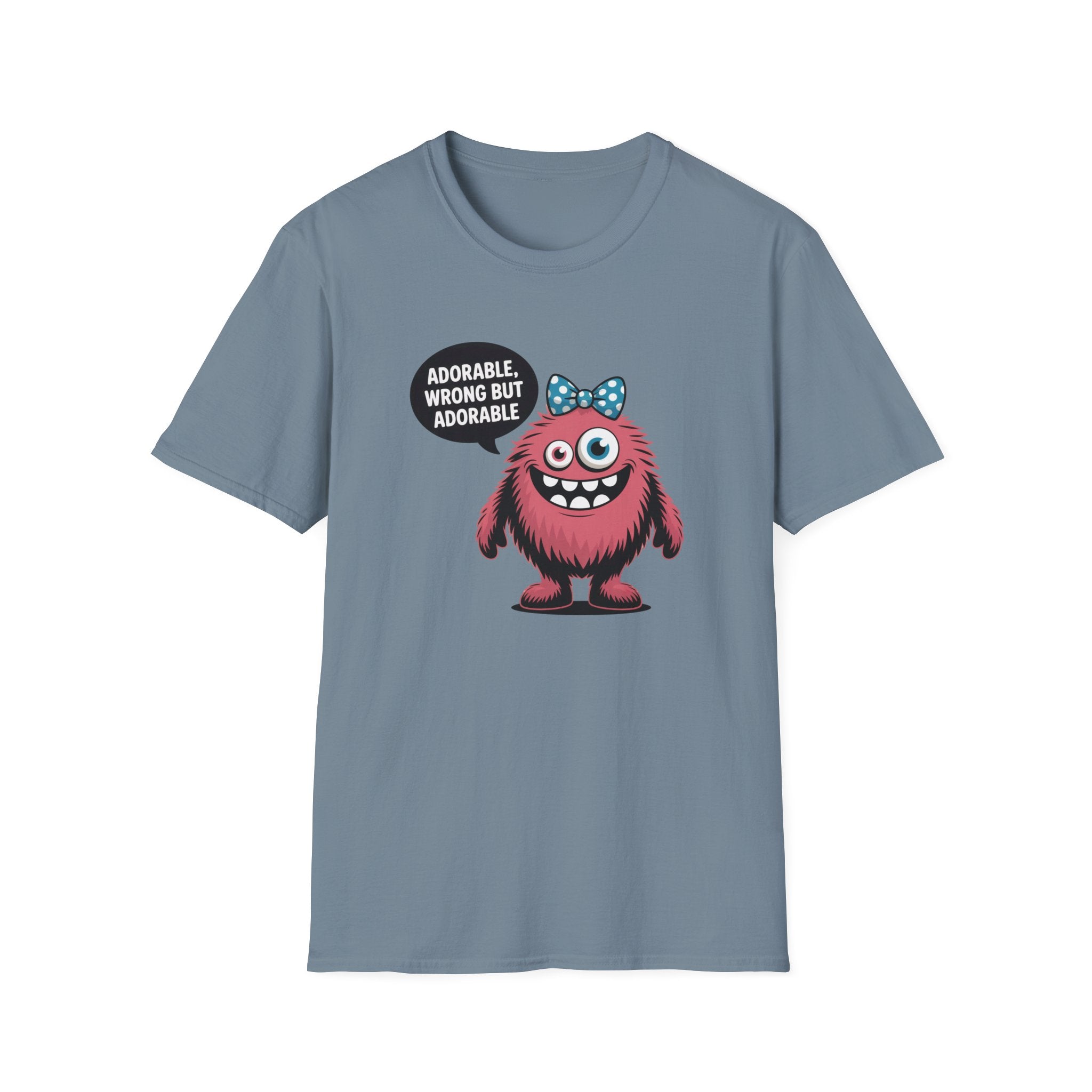 Adorable Wrong But Adorable - Monster - T-Shirt