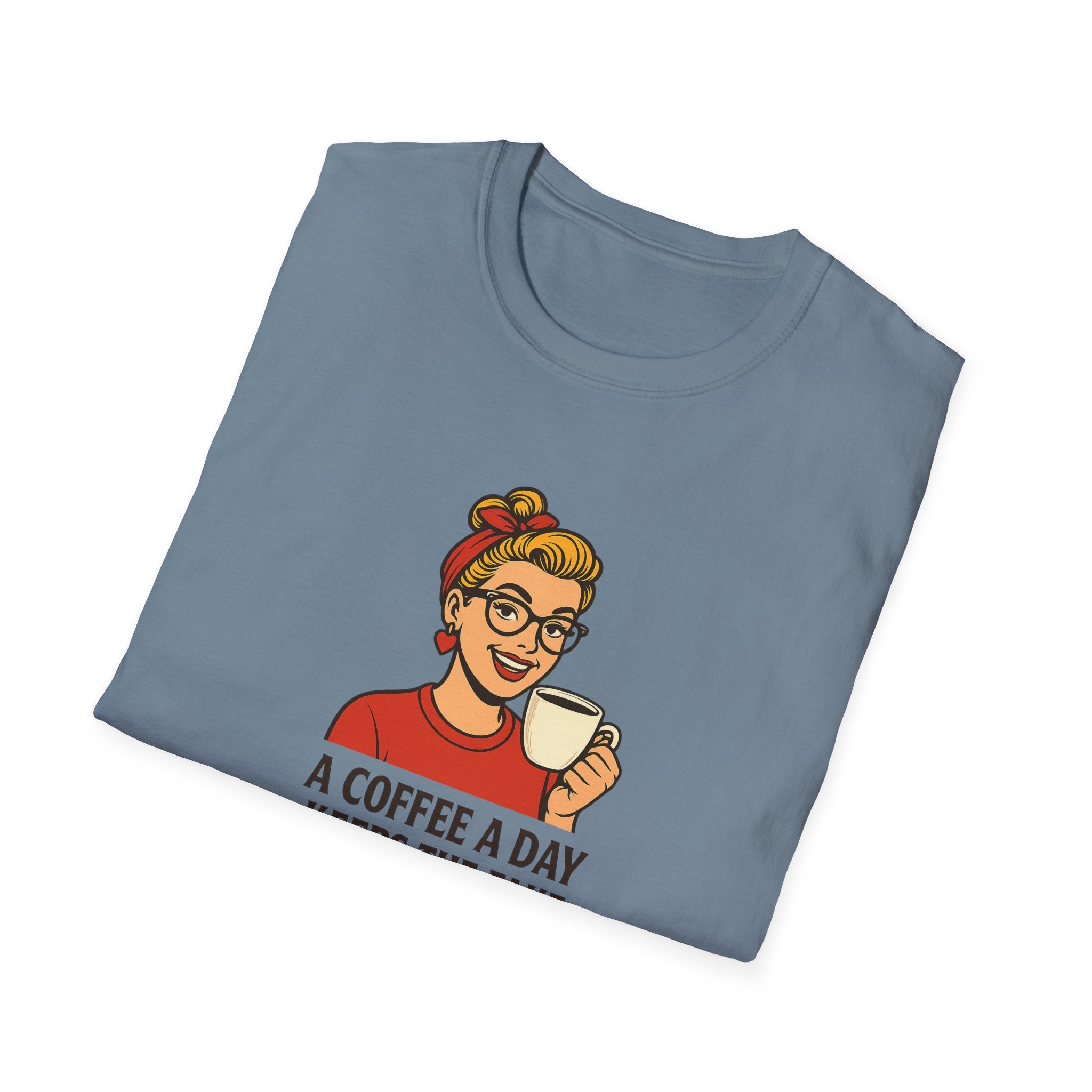 A Coffee A Day Keeps The Fake Smiles Away - Girl - T-Shirt