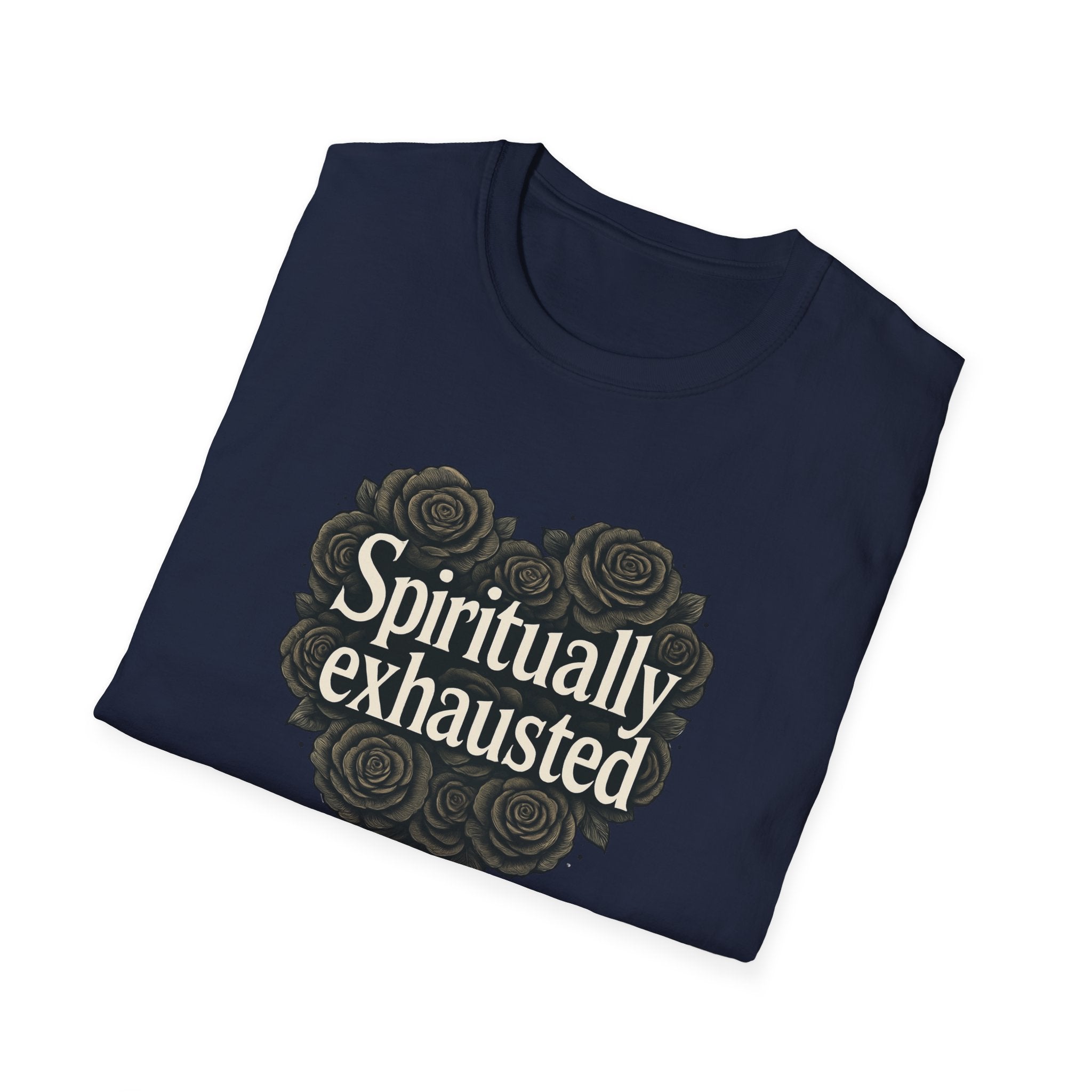 Spiritually Exhausted - Heart - T-Shirt