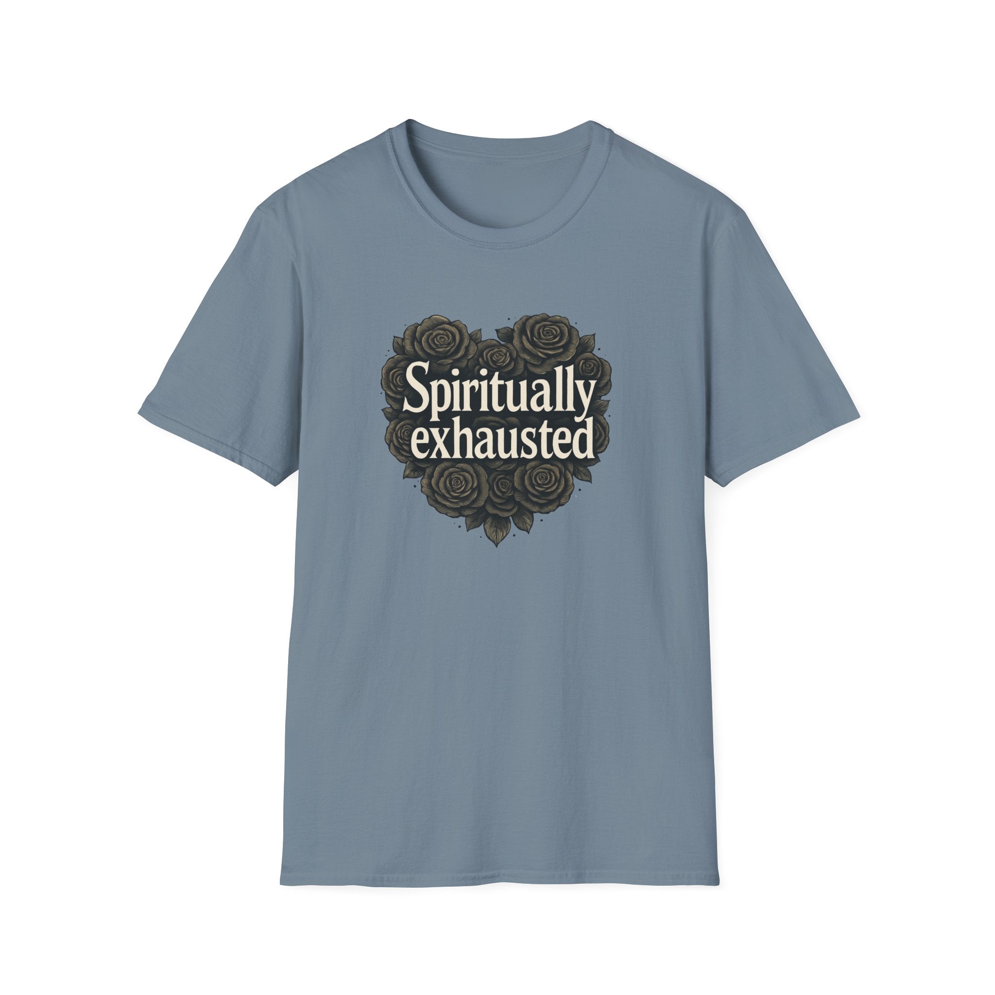 Spiritually Exhausted - Heart - T-Shirt
