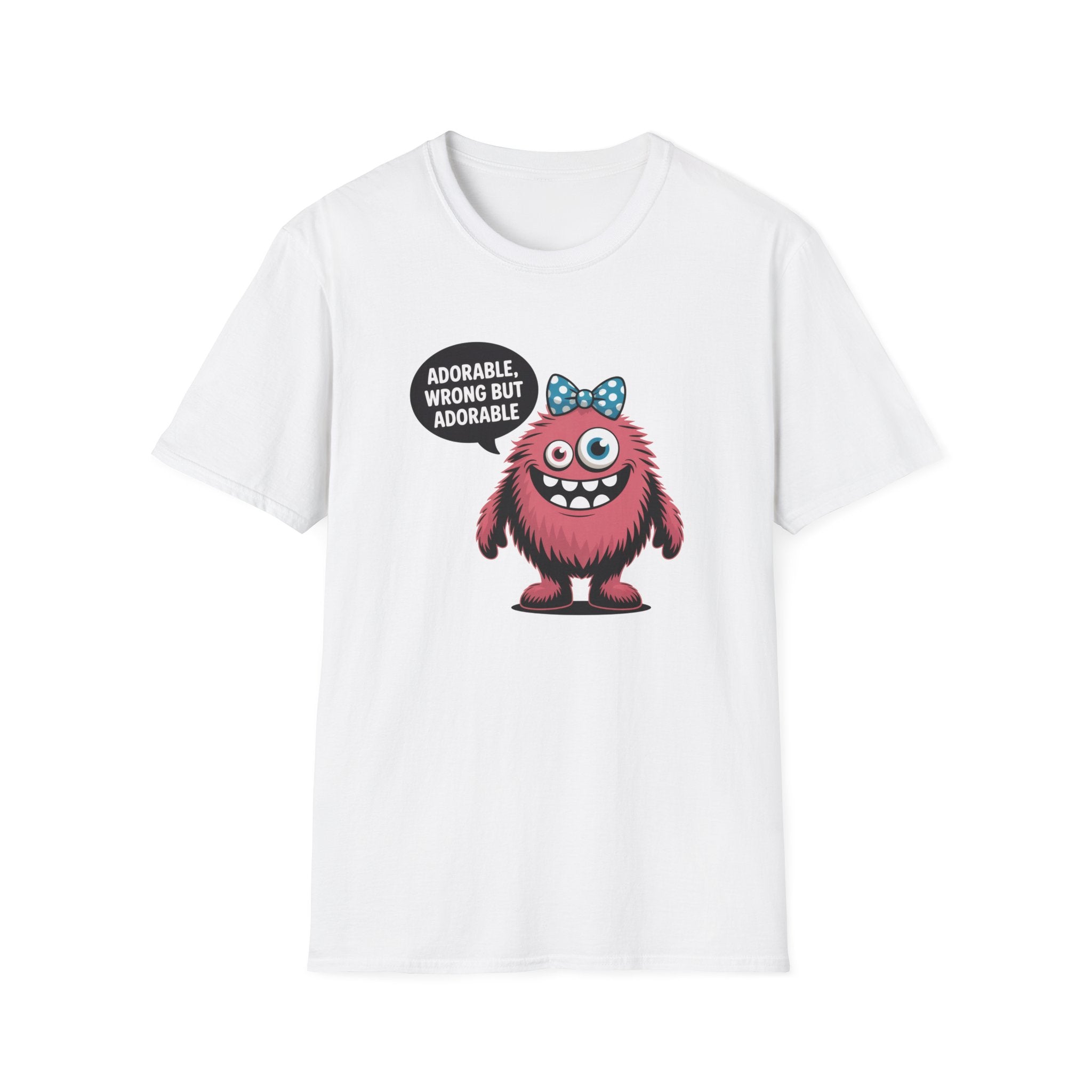 Adorable Wrong But Adorable - Monster - T-Shirt
