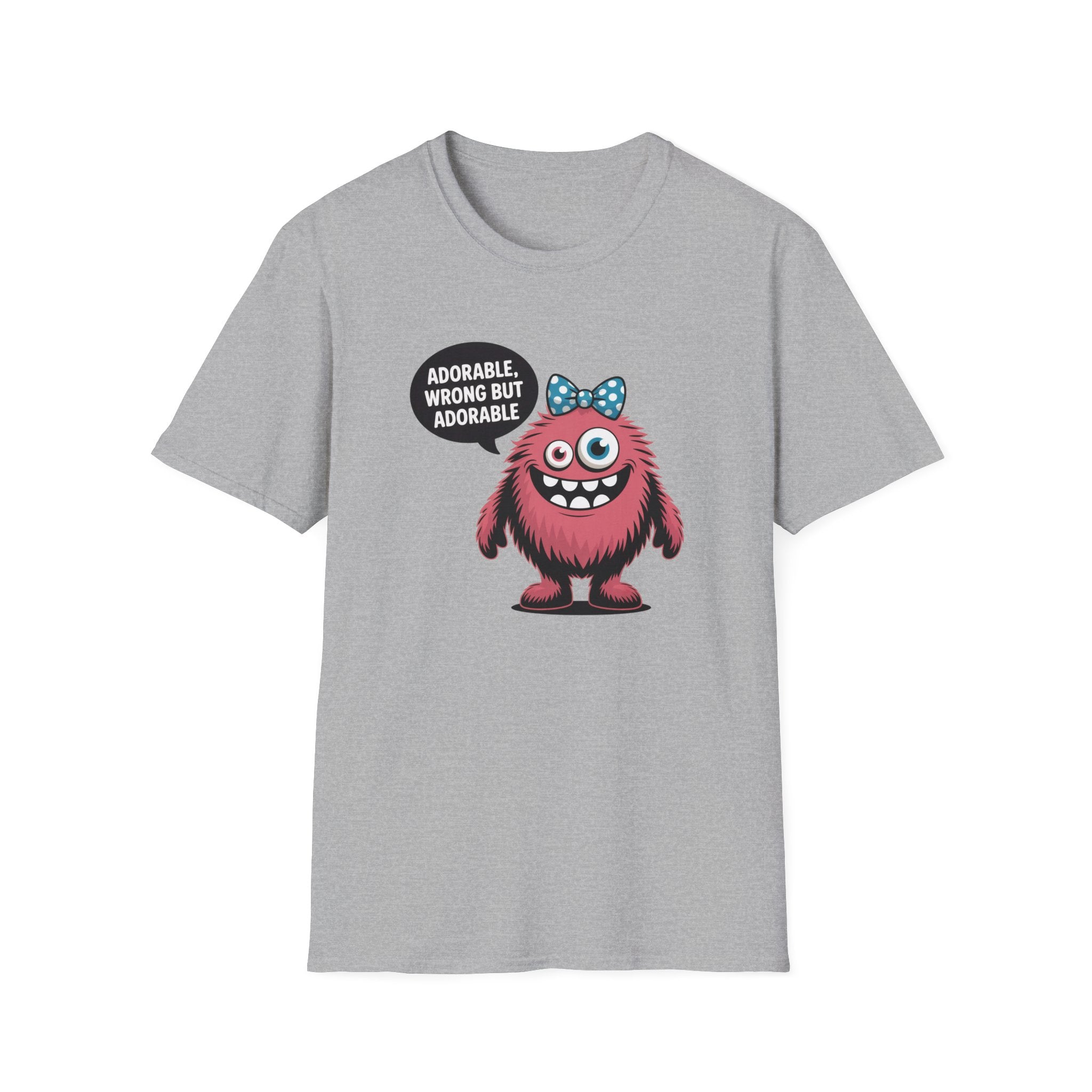 Adorable Wrong But Adorable - Monster - T-Shirt