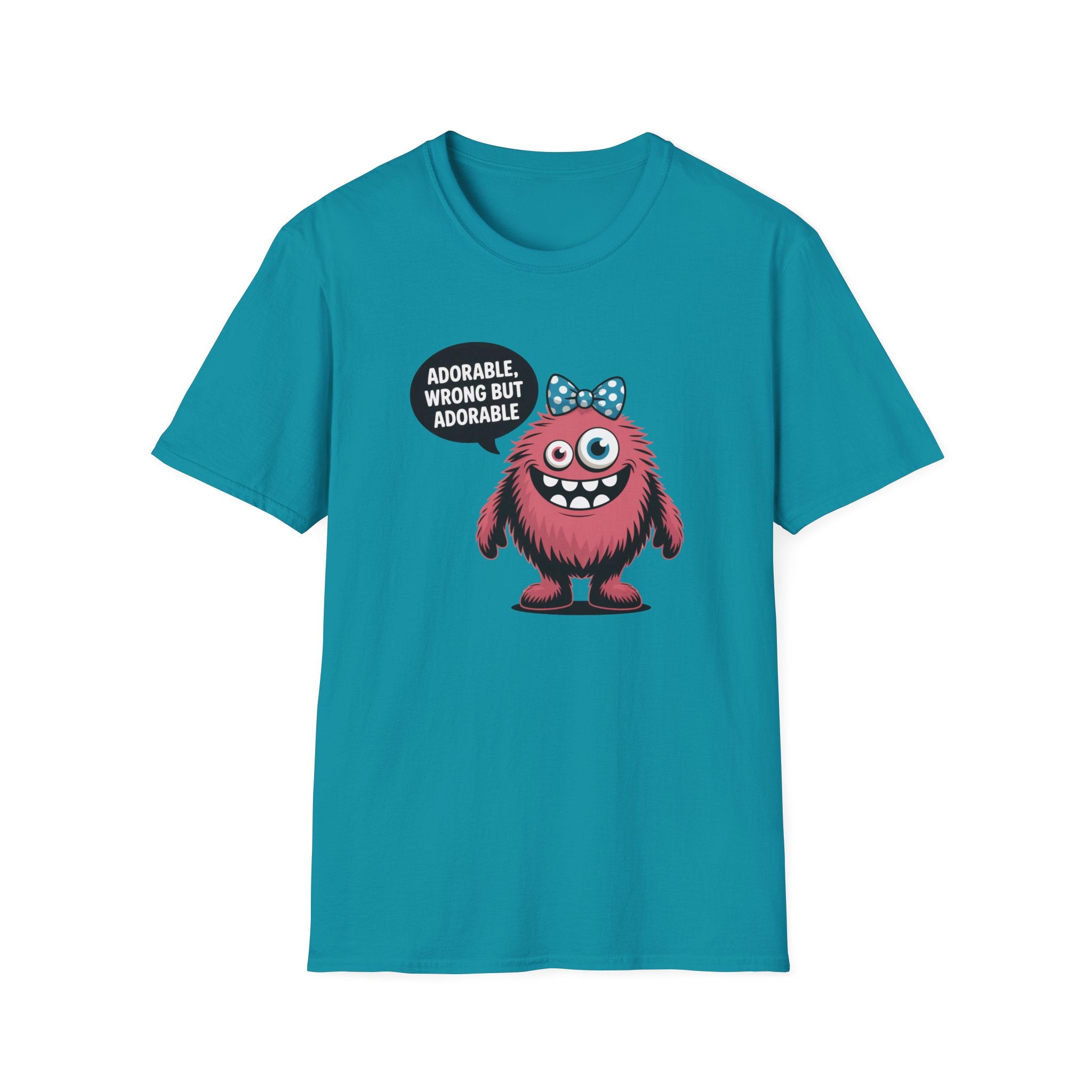 Adorable Wrong But Adorable - Monster - T-Shirt