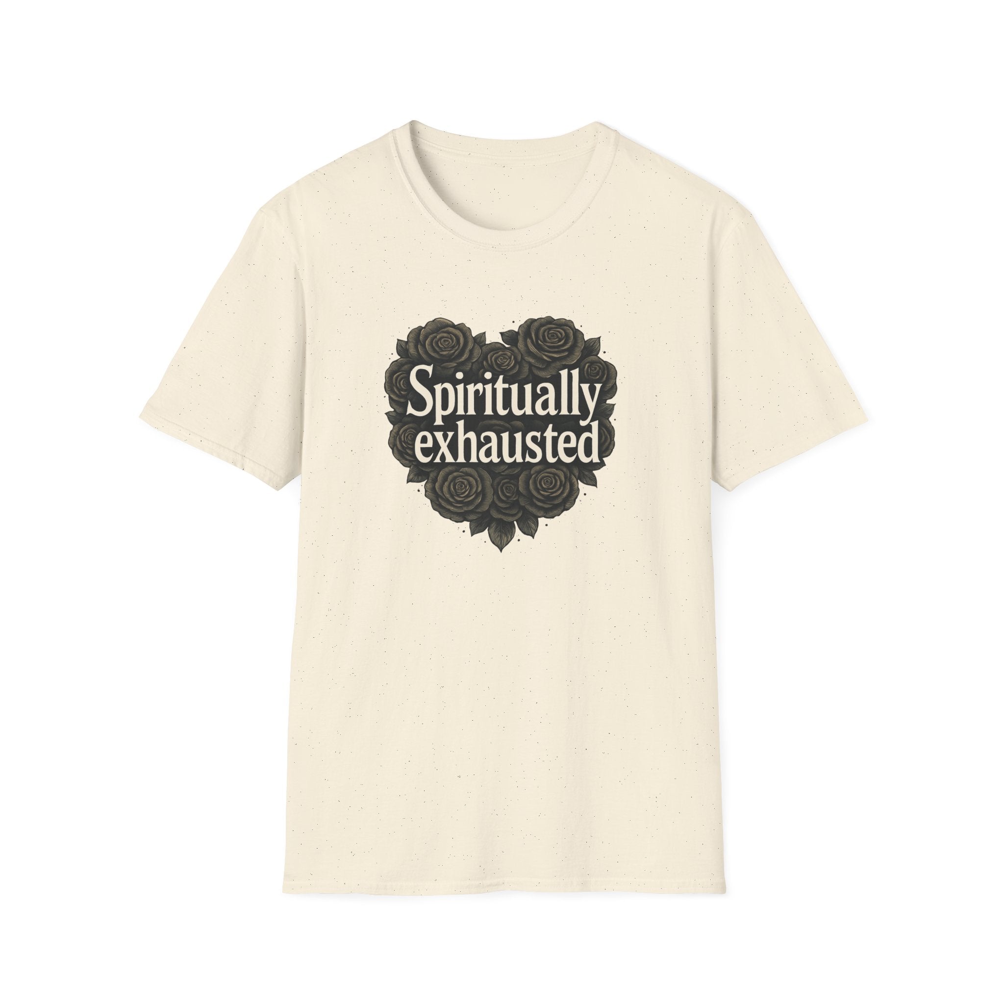 Spiritually Exhausted - Heart - T-Shirt